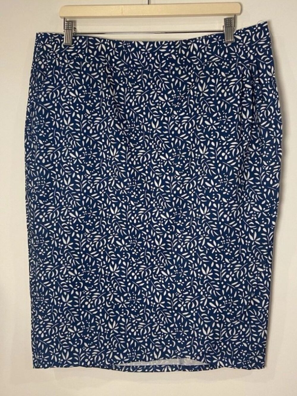 Ripskirt Hawaii Wrap Skirt Vacation Dark Teal Blue White Size XL
